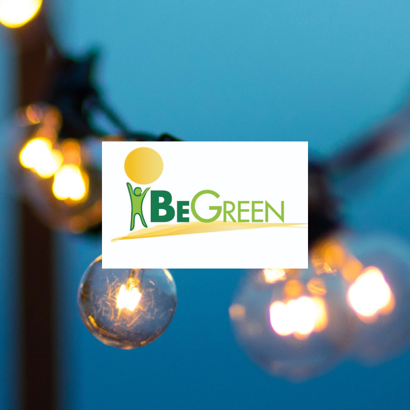 BeGreen  גרילנדה לד סולארית לגינה