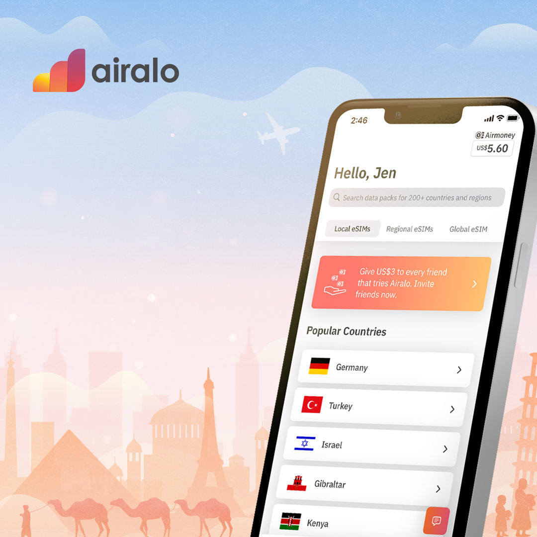 airalo  כרטיס SIM דיגיטלי