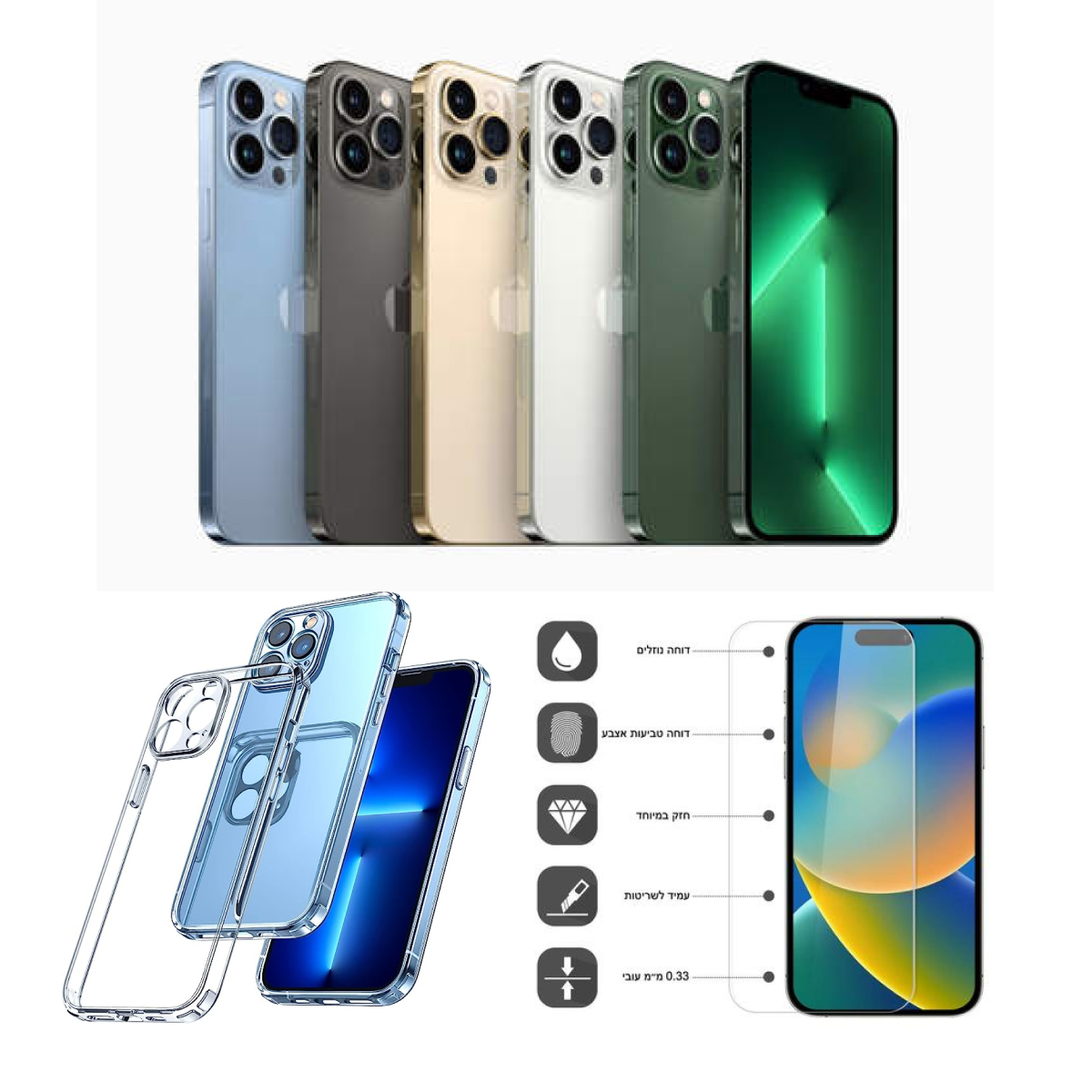 iPhone 13 Pro Max 256 ערכת מתחדשים בלימודים